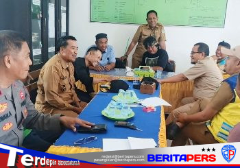 Kadis SDA-BK Pinrang Gelar Rakor Persiapan Program Pompanisasi Irigasi Bersama Pemerintah dan Petani di Lanrisang