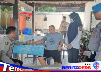 Sie Dokkes Polres Parepare Gelar Home Visit Perkuat Kepedulian dan Solidaritas Personel Sakit