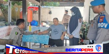 Sie Dokkes Polres Parepare Gelar Home Visit Perkuat Kepedulian dan Solidaritas Personel Sakit