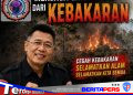 Ketua Bidang Organisasi LIDIK PRO Parepare Djumran Imbau Masyarakat Cegah Kebakaran
