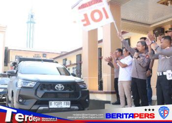 Kapolres Sidrap Lepas Secara Resmi Peserta Bhayangkara Off Road Merdeka 2026