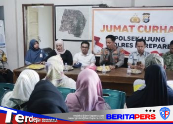 Camat Ujung Parepare Apresiasi Jumat Curhat, Wadah Keterbukaan Yang Memberi Manfaat