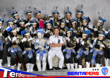 SMP Negeri 9 Parepare Tampilkan Semangat Kebersamaan dalam Lomba Gerak Jalan Merdeka Fest 2026