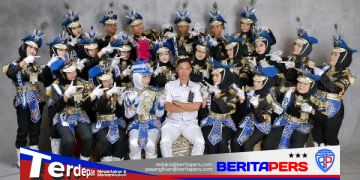 SMP Negeri 9 Parepare Tampilkan Semangat Kebersamaan dalam Lomba Gerak Jalan Merdeka Fest 2026