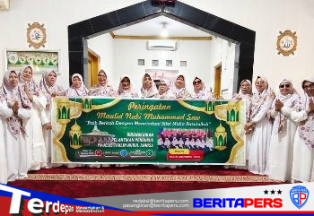 Majelis Taklim Nurul Annisa Makassar Gelar Pelantikan Pengurus dan Maulid Nabi di Parepare