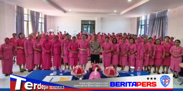 Perkuat Peran Pendukung Tugas Polri, Kapolres Torut Gelar Tatap Muka Bersama Bhayangkari