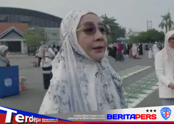 Tangis Bupati Berau Pecah Saat Salat Istisqa, Ikhtiar Spiritual Hadapi Karhutla yang Kian Meluas