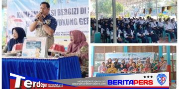Aksi Bergizi Dinkes Pinrang di SMPN 2 Mattiro Sompe Dorong Pelajar Sadar Pentingnya Kesehatan
