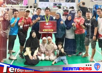 RSUD Andi Makkasau Ukir Prestasi Gemilang di Turnamen Badminton Internal Kesehatan  2026