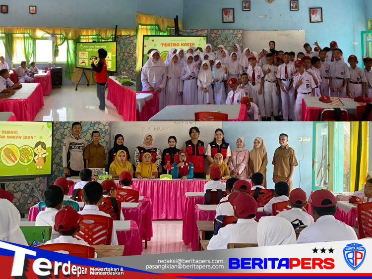 Mahasiswa KKN-T Unhas Gel. 116 Edukasi GEMARI di SD Inpres Moti