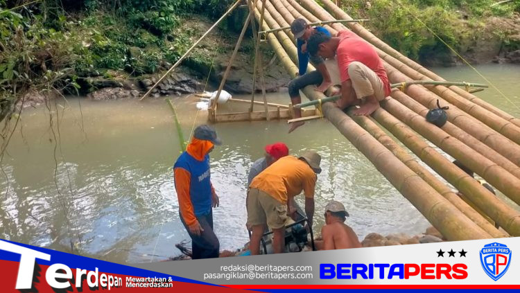 Dorong Konektivitas Wilayah, Pembangunan Jembatan Beton Tahap VI Kodim 1409/Gowa Mulai Berjala