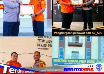 Tim SAR Dit Samapta Polda Sulsel Terima Penghargaan dari Kepala Basarnas Atas Dedikasi Evakuasi ATR 42-500