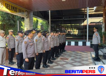 Hari Pertama Bertugas, Kabagbinkar Biro SDM Polda Sulsel Ajak Personel Jaga dan Pertahankan Kebersihan