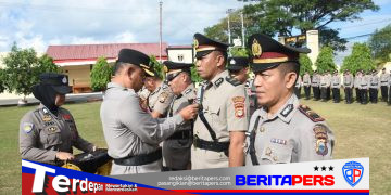 Kapolres Bulukumba Pimpin Sertijab Sejumlah Pejabat Utama dan Lantik Kasi Humas Baru