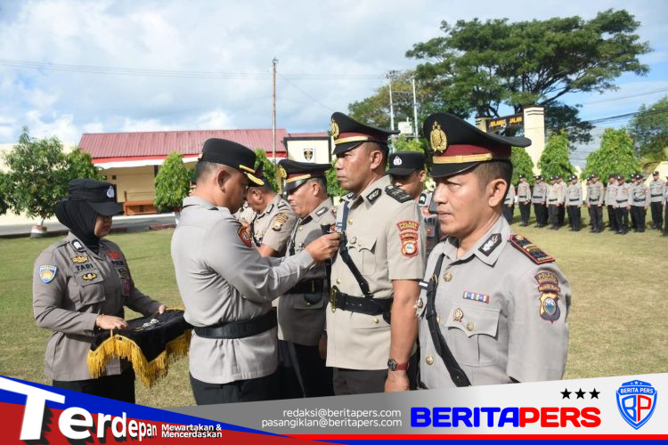 Kapolres Bulukumba Pimpin Sertijab Sejumlah Pejabat Utama dan Lantik Kasi Humas Baru