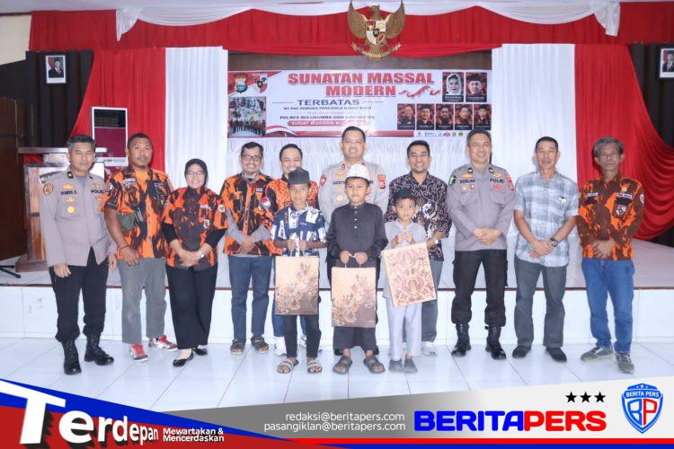 AKBP Stephanus Luckyto Buka Sunatan Massal, Polres Bulukumba Kolaborasi dengan Pemuda Pancasila