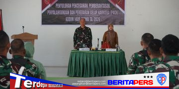 Kodim 1409/Gowa Gelar Penyuluhan P4GN, Tegaskan Komitmen Lingkungan Bebas Narkoba