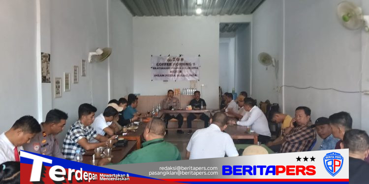 Coffee Morning Bersama Wartawan, Kapolres Bulukumba Perkuat Sinergi dengan Insan Pers