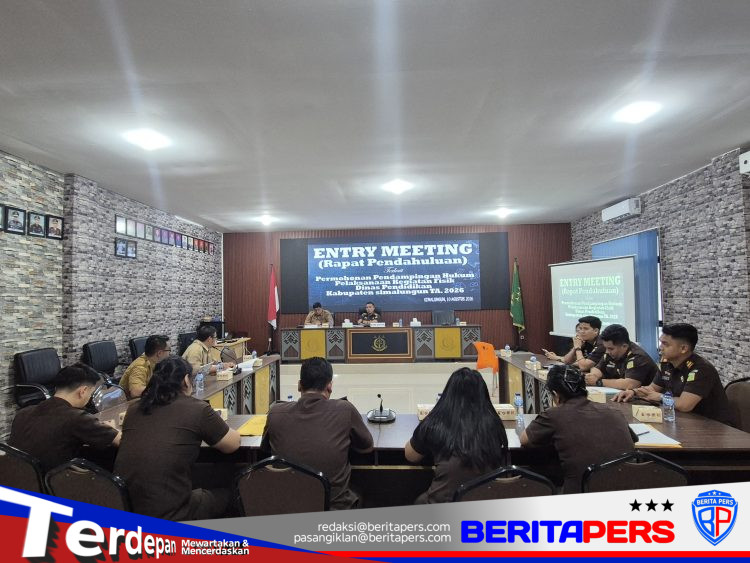 Kejari Simalungun Gelar Entry Meeting Pendampingan Hukum Kegiatan Fisik Dinas Pendidikan TA 2026