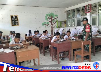 Sinergi Babinsa dan Sekolah di Gowa demi Suksesnya Penyaluran Makan Bergizi Gratis