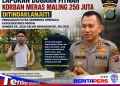 Terimakasih Pak Kapolrestabes Medan Kombes Pol Dr Jean Calvin Simanjutak, Laporan Fitnah Korban Meras Maling 250 Juta Diproses