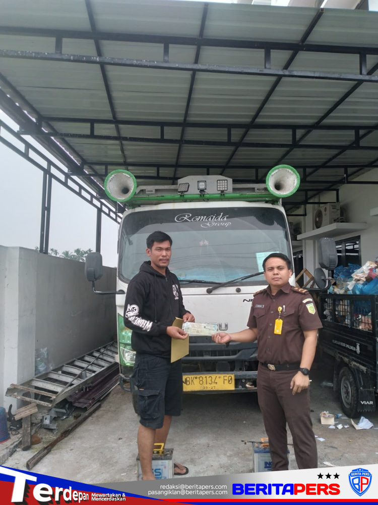 Tembus Rp177 Juta, Truk Barang Rampasan Kejari Simalungun Laku di Atas Harga Limit