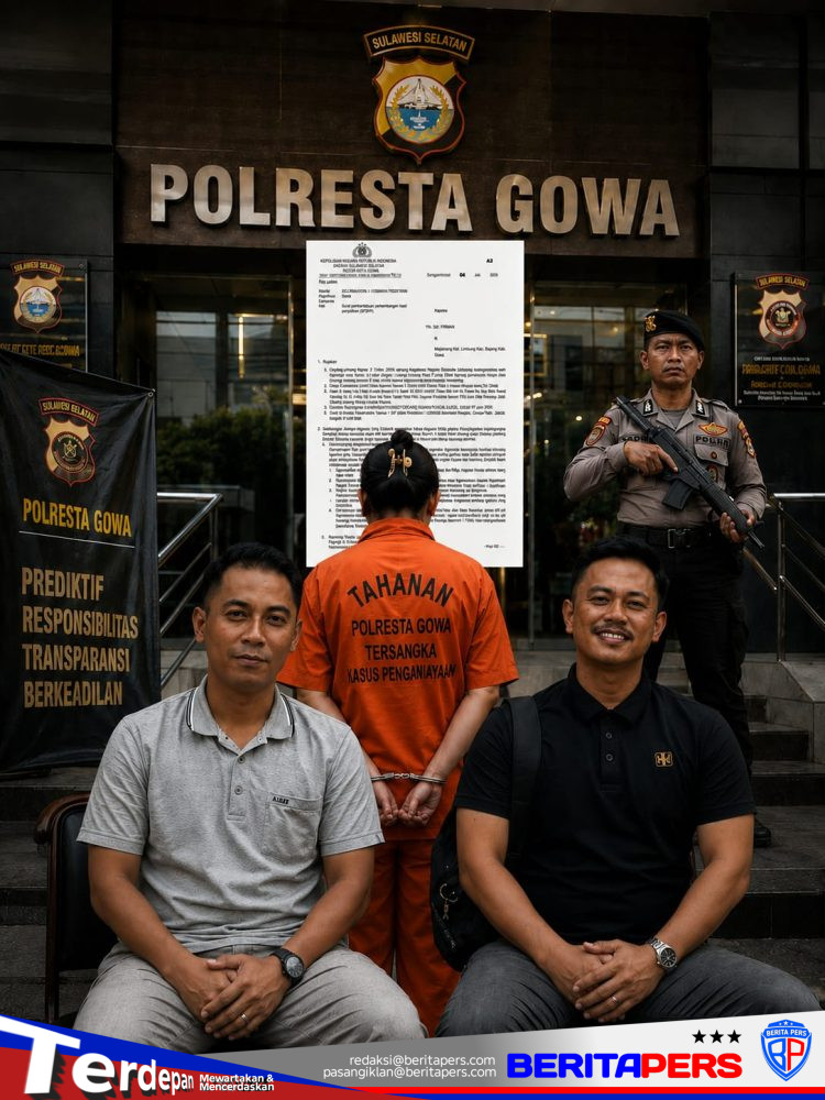 Satreskrim Polresta Gowa Resmi Naikkan Status Penyidikan dan Tetapkan Ernawati Tersangka