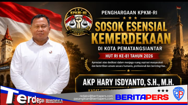 Penghargaan KPKM-RI: AKP Hary Isdyanto Dinobatkan sebagai Sosok Esensial Kemerdekaan di Kota Pematangsiantar