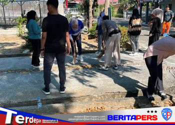 Lapas Parepare Gelar Aksi Bersih-Bersih TMP Paccekke dalam Rangka HUT ke-81 Kemerdekaan RI