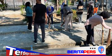 Lapas Parepare Gelar Aksi Bersih-Bersih TMP Paccekke dalam Rangka HUT ke-81 Kemerdekaan RI