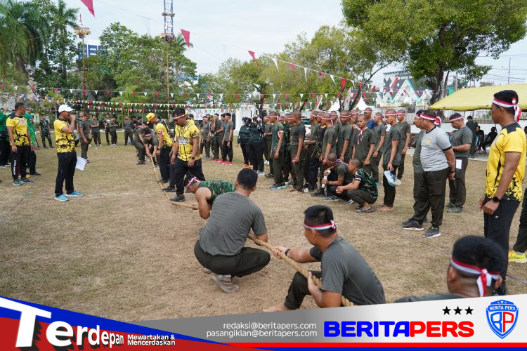 Semarak HUT ke-81 RI, Korem 143/HO Gelar Lomba Kemerdekaan Antar Prajurit Dan Masyarakat
