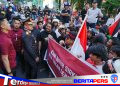 Tuntut Pembangunan Sirkuit, Massa Rolling Kemerdekaan Vol. 7 Diterima Wakapolda Sulsel Usai Upacara Penurunan Bendera