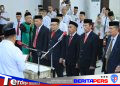 Bupati Daeng Manye Resmi Lantik Lima Pimpinan BAZNAS Takalar Periode 2026–2031 di Ruang Pola