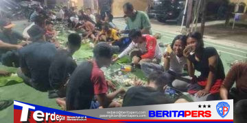Kapolsek Silou Kahean Gelar Syukuran Meriah bagi 48 Anggota Paskibra