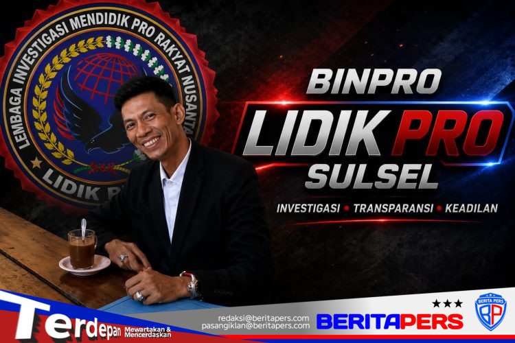 Ketua BINPRO LIDIK PRO Sulsel, Desak Kejaksaan Audit Dana Revitalisasi Satuan Pendidikan PAUD, SD dan SMP di Gowa