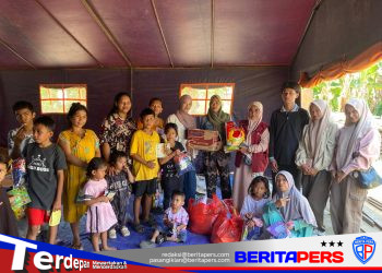 PK IMDI UIN Alauddin Makassar Salurkan Bantuan Bagi Korban Kebakaran di Kelurahan Tallo