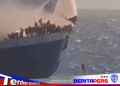 Penumpang Lompat ke Laut Saat KM Mutiara Sentosa 2 Terbakar