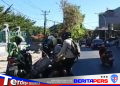 Jalan Sunu Licin, Tumpahan Oli Sebabkan Pengendara Kehilangan Kendali