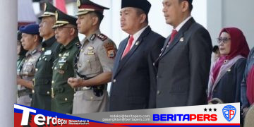 Kapolres Parepare Hadiri Pengukuhan Calon Anggota Paskibraka Tingkat Kota Parepare