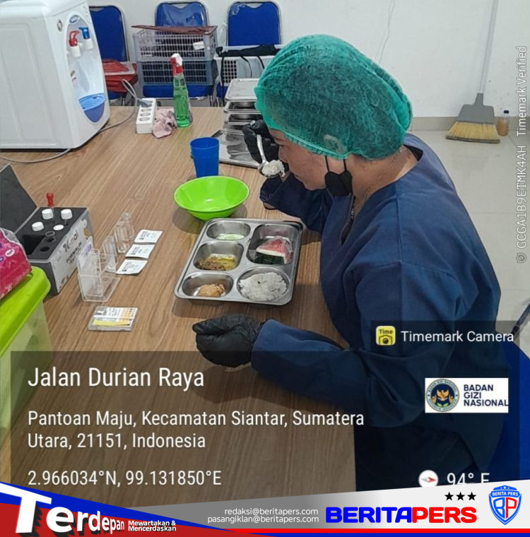 Jaga Piring Makan 8.255 Penerima Manfaat, Polres Simalungun Pastikan Keamanan Pangan di Tiga SPPG Bebas Bahan Berbahaya