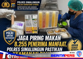 Jaga Piring Makan 8.255 Penerima Manfaat, Polres Simalungun Pastikan Keamanan Pangan di Tiga SPPG Bebas Bahan Berbahaya