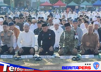 Kompol Ramli Hadiri Doa Bersama di Lapangan Andi Makassau, Mohon Hujan di Tengah Kekeringan