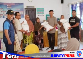 Hasri Hadi, Monitoring Penyaluran Bantuan Pangan Beras, Pastikan Tepat Sasaran untuk 2.834 KPM di Lanrisang