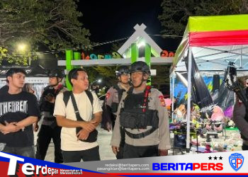 Jaga Kamtibmas, Batalyon B Pelopor Patroli Sejumlah Lokasi di Parepare