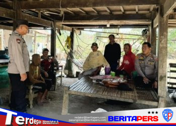 Wakapolsek Soppeng Riaja Perkuat Mitigasi Karhutla, Kapolsek Ajak Warga Tingkatkan Kewaspadaan