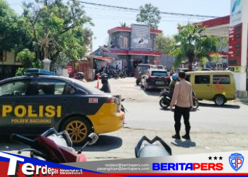 Polsek Bacukiki Pantau 3 SPBU di Parepare, Antrean Pertalite Masih Normal