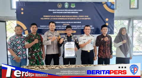 Bapas Makassar Perkuat Reintegrasi Sosial Klien Bersama Bacukiki Barat dan Kampung Baru