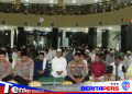 Kapolsek Bacukiki AKP Bustan Tarika Hadiri Maulid Nabi di Masjid Terapung B.J. Habibie