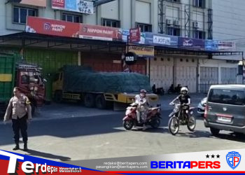 Bhabinkamtibmas Cappa Galung Intensifkan Patroli dan Pengamanan Lalu Lintas di SPBU Patung Pemuda