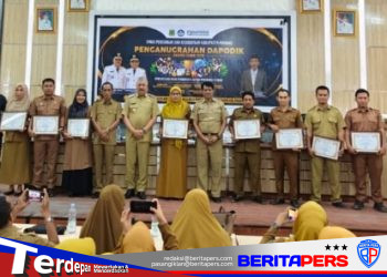 Dapodik Awards 2026 Pinrang Apresiasi Tata Kelola Data Pendidikan, TK Negeri Pembina 3 Lanrisang Raih Hadiah Umrah